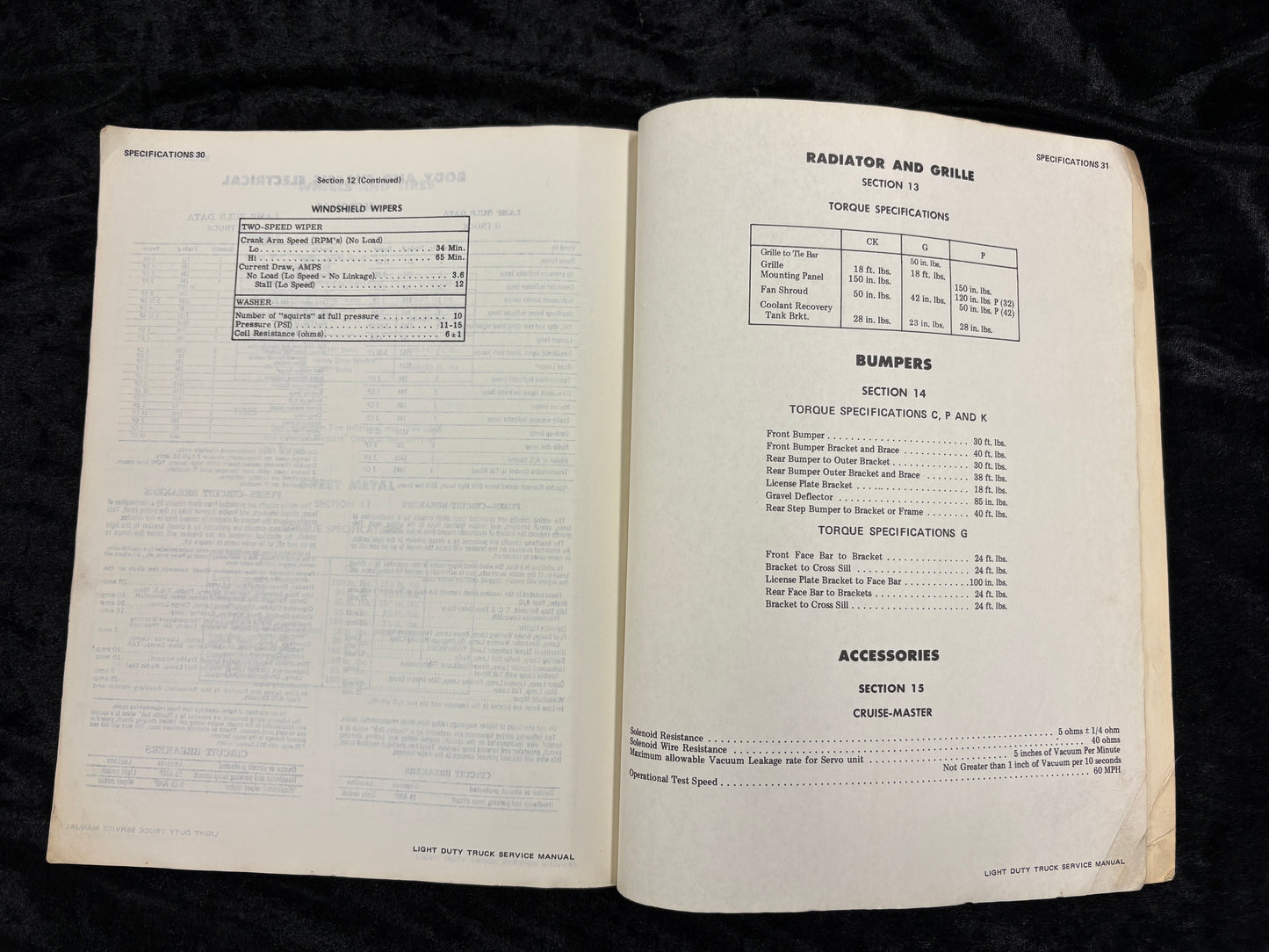 1974 GMC TRUCK SERVICE MANUAL