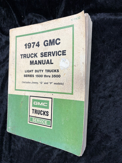 1974 GMC TRUCK SERVICE MANUAL