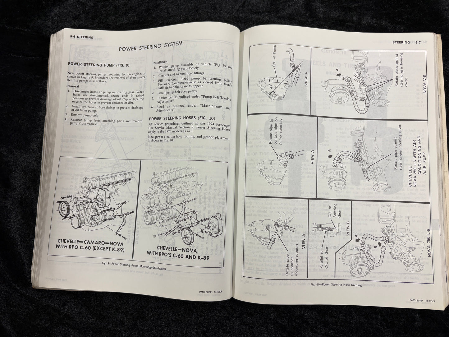 1975 chevrolet chevelle,camaro,monte carlo,nova,corvette service manual