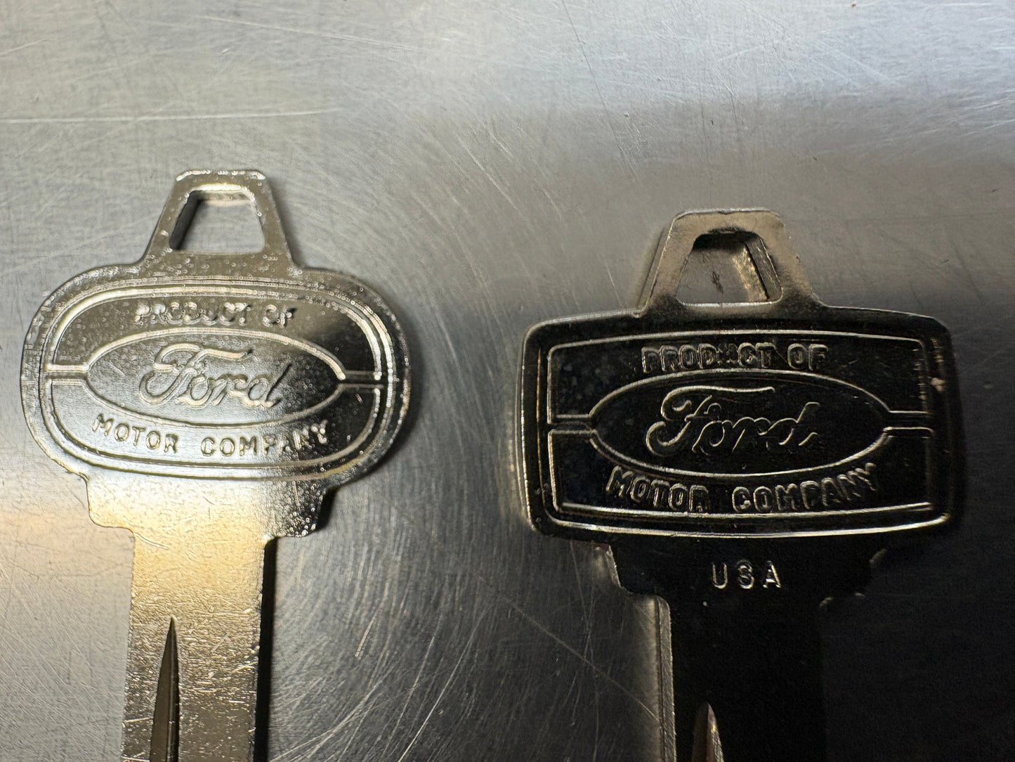 1964-1966 Ford Mustang Pony Logo Key Blank For Ignition & Door For Ford Mustang | Direct Replacement | 1965