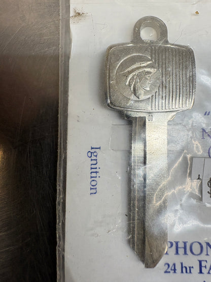 Mercury Man ignition and trunk key blanks