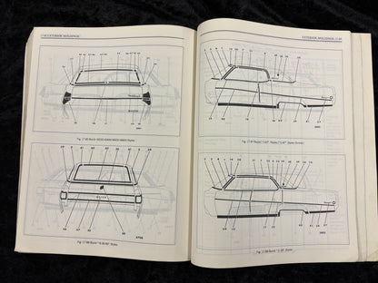 1970 Fisher Body Repair Manual. Chevy, Pontiac, Olds, Buick GM models
