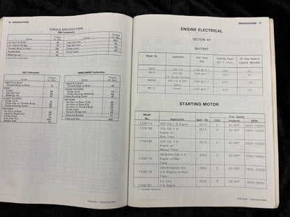 Original 1976 Chevy Shop Manual Sup El Camino Camaro Corvette Impala Monte Carlo