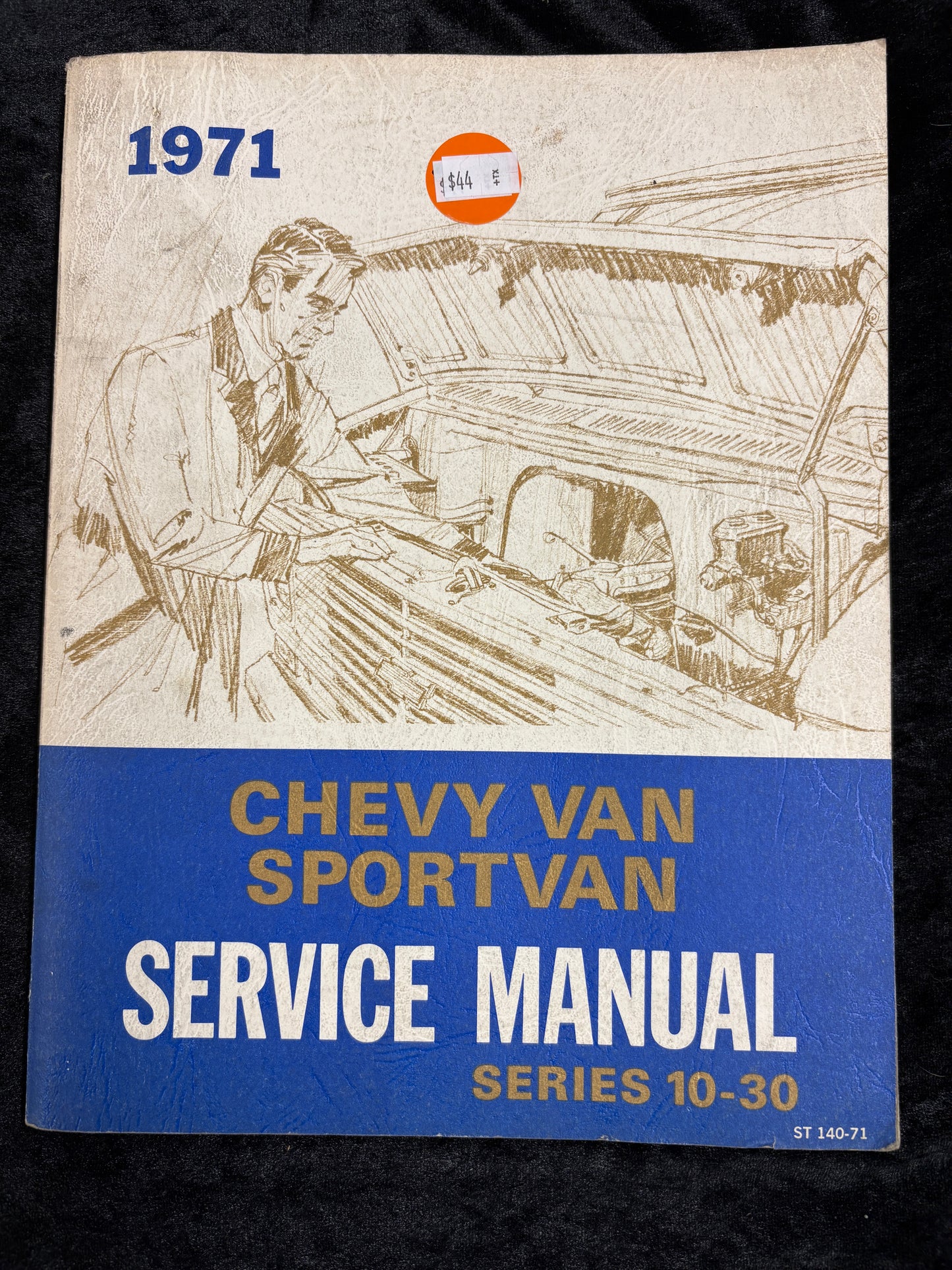 1971 Chevrolet Van Sportvan Service Manual