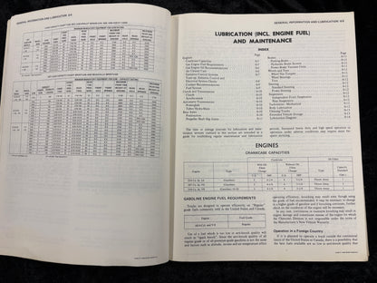 1971 Chevrolet Van Sportvan Service Manual
