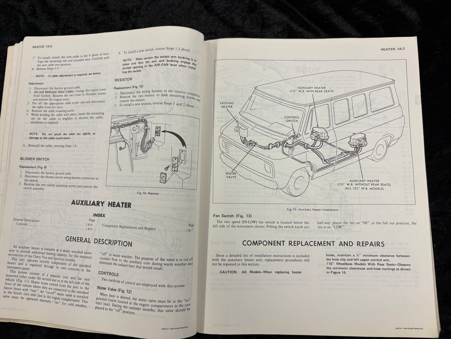 1971 Chevrolet Van Sportvan Service Manual