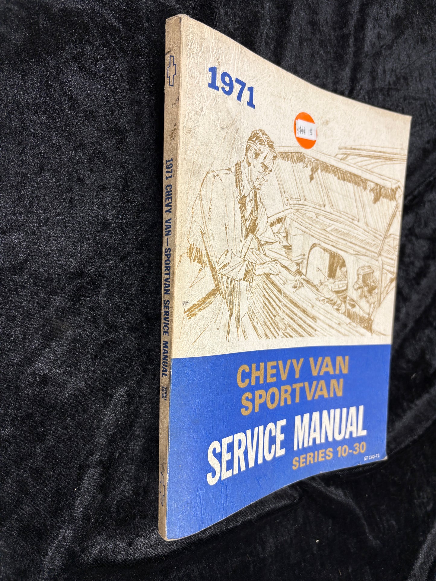 1971 Chevrolet Van Sportvan Service Manual