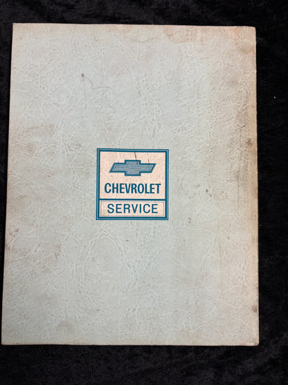 1972 Chevrolet Van G10 G20 G 10 20 30 Sportvan service shop manual ORIGINAL