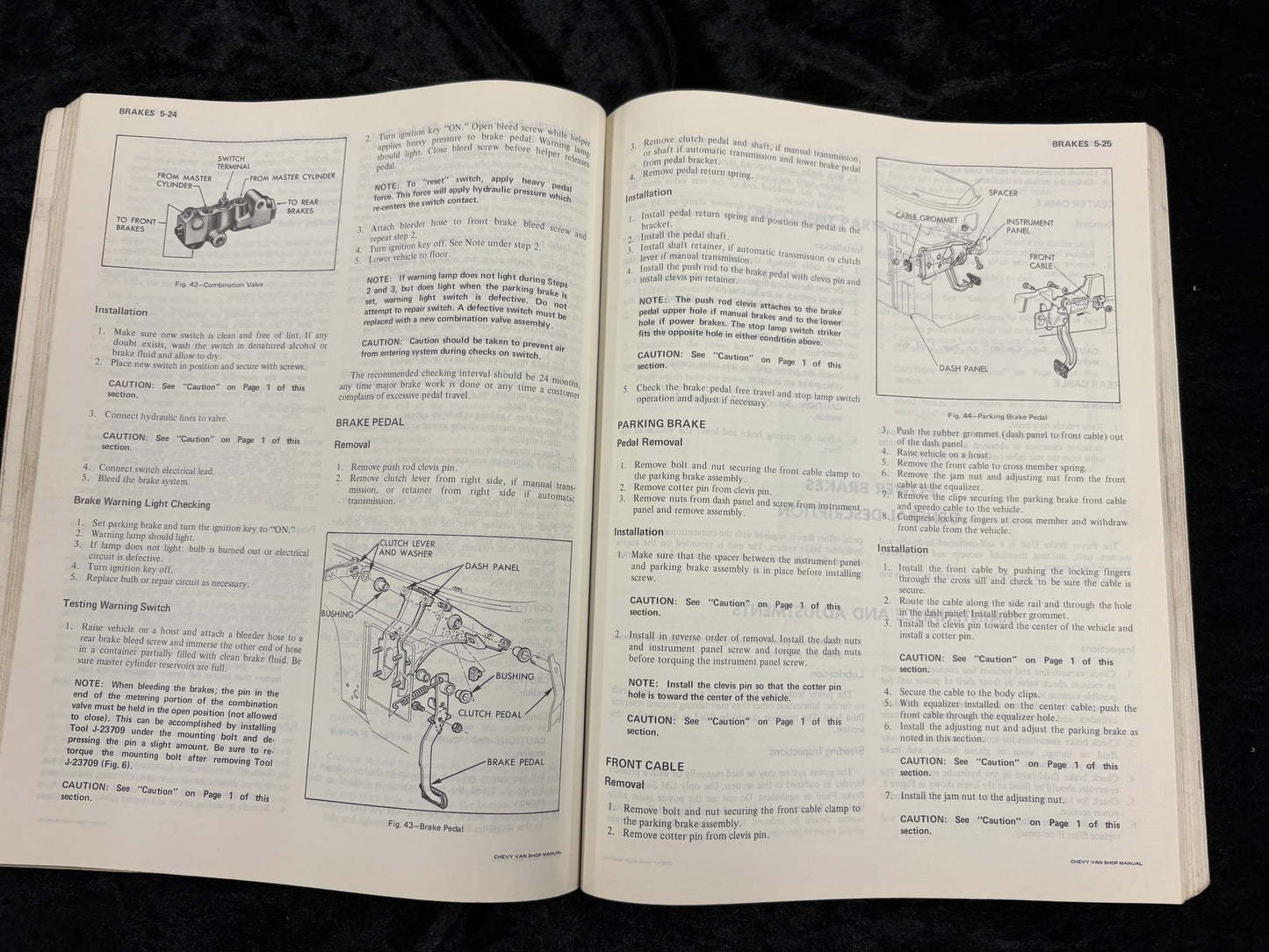 1972 Chevrolet Van G10 G20 G 10 20 30 Sportvan service shop manual ORIGINAL