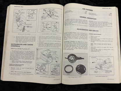 1972 Chevrolet Van G10 G20 G 10 20 30 Sportvan service shop manual ORIGINAL
