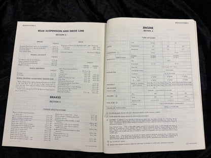 1972 Chevrolet Van G10 G20 G 10 20 30 Sportvan service shop manual ORIGINAL