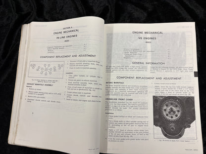 1975 Chevrolet Light Duty Truck Service And Overhaul Manual Supplement | Made in United States