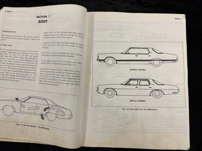 The 1972 Chevrolet New Product Information (NPI) Manual (Part No. NPI-1-72)