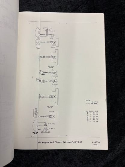 1976 Chevrolet GMC Truck Wiring Diagrams (Models 10-1500 Thru 30-3500 ) - 11x26 inch Foldouts