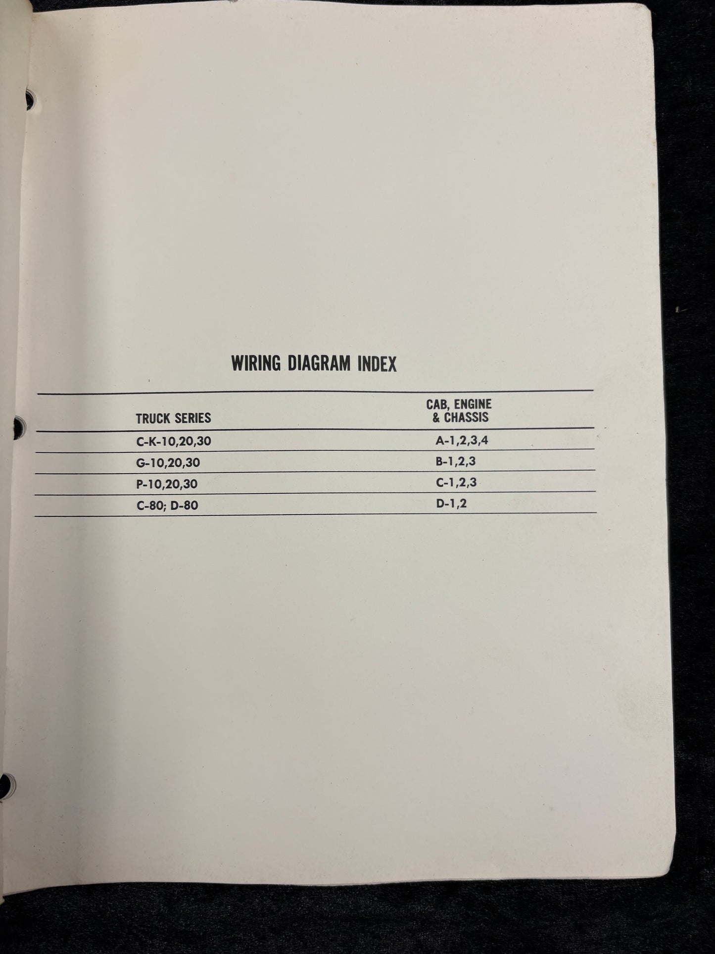 1977 CHEVROLET TRUCK WIRING DIAGRAMS SERVICE MANUAL 1500 - 3500 MODELS ORIGINAL