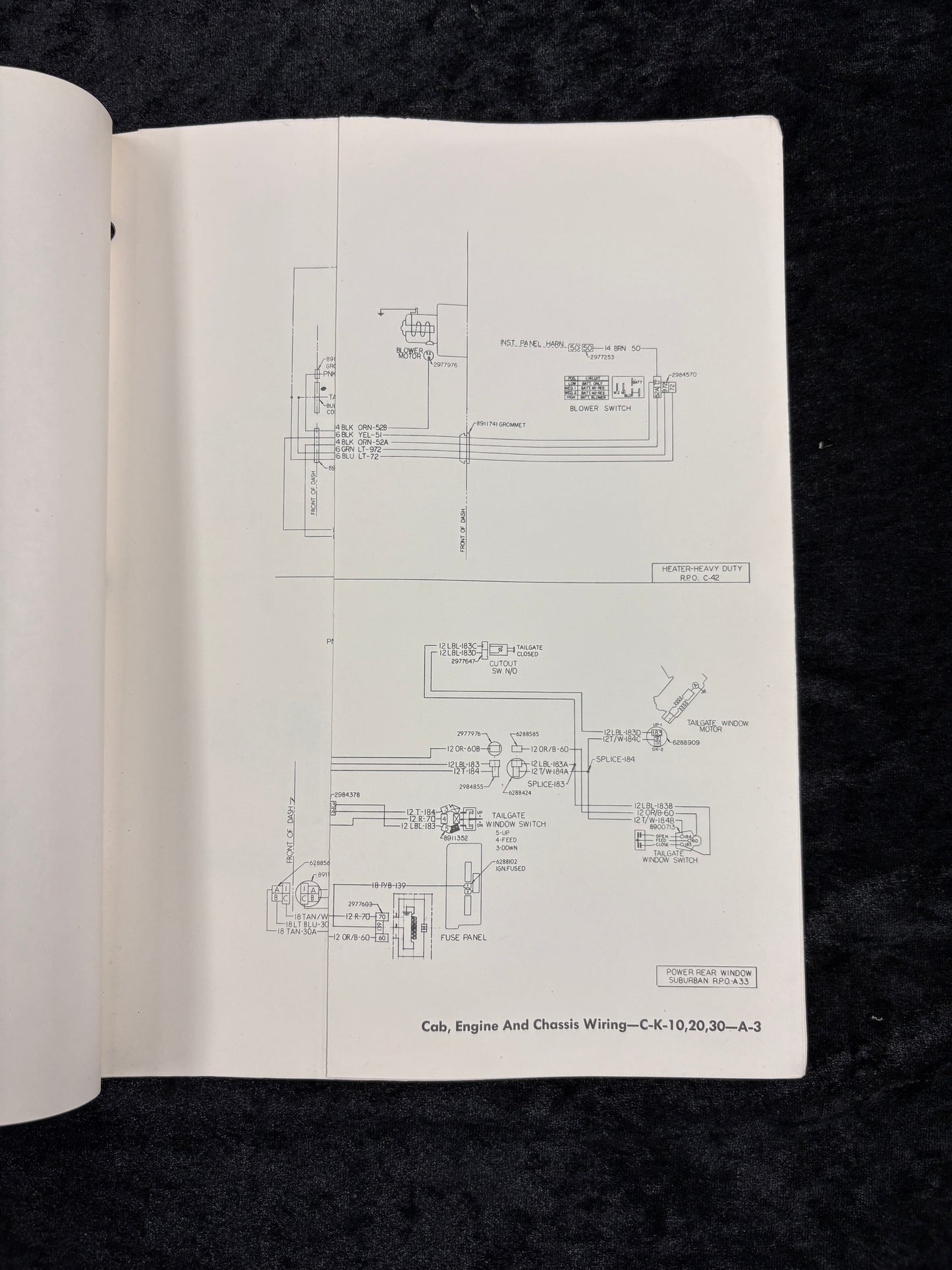1977 CHEVROLET TRUCK WIRING DIAGRAMS SERVICE MANUAL 1500 - 3500 MODELS ORIGINAL