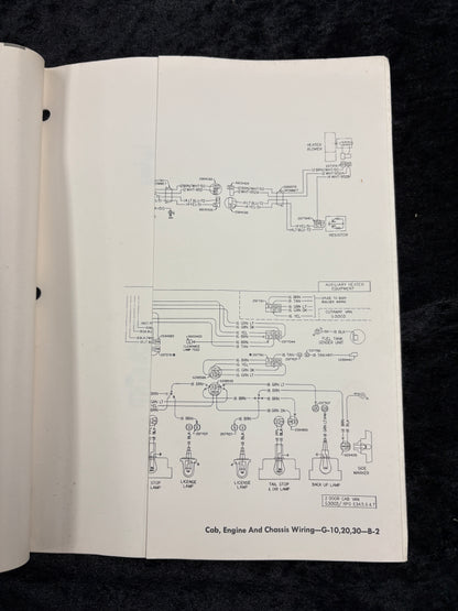 1977 CHEVROLET TRUCK WIRING DIAGRAMS SERVICE MANUAL 1500 - 3500 MODELS ORIGINAL