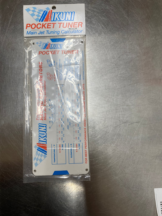 Mikuni Pocket Tuner Main Jet Tuning Calculator