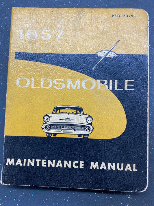 ORIGINAL 1957 OLDSMOBILE SHOP MANUAL