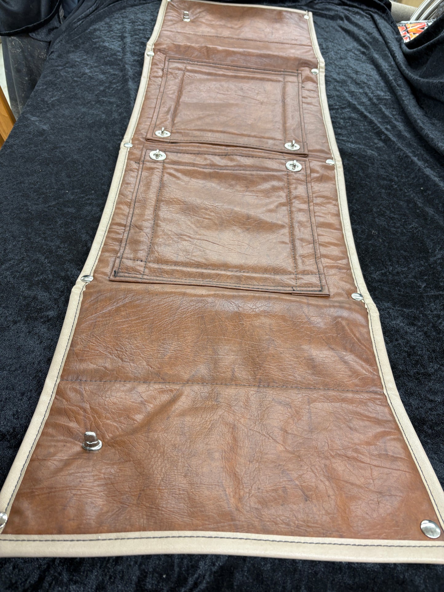 NOS Vintage Gadient 4-Season Truck Winter Front & Bug Screen Kit - Brown - Mint