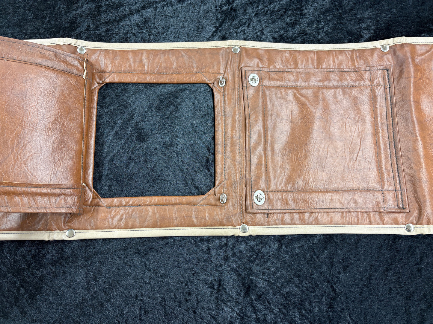 NOS Vintage Gadient 4-Season Truck Winter Front & Bug Screen Kit - Brown - Mint