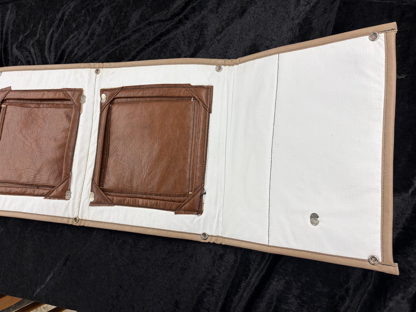 NOS Vintage Gadient 4-Season Truck Winter Front & Bug Screen Kit - Brown - Mint
