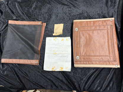 NOS Vintage Gadient 4-Season Truck Winter Front & Bug Screen Kit - Brown - Mint