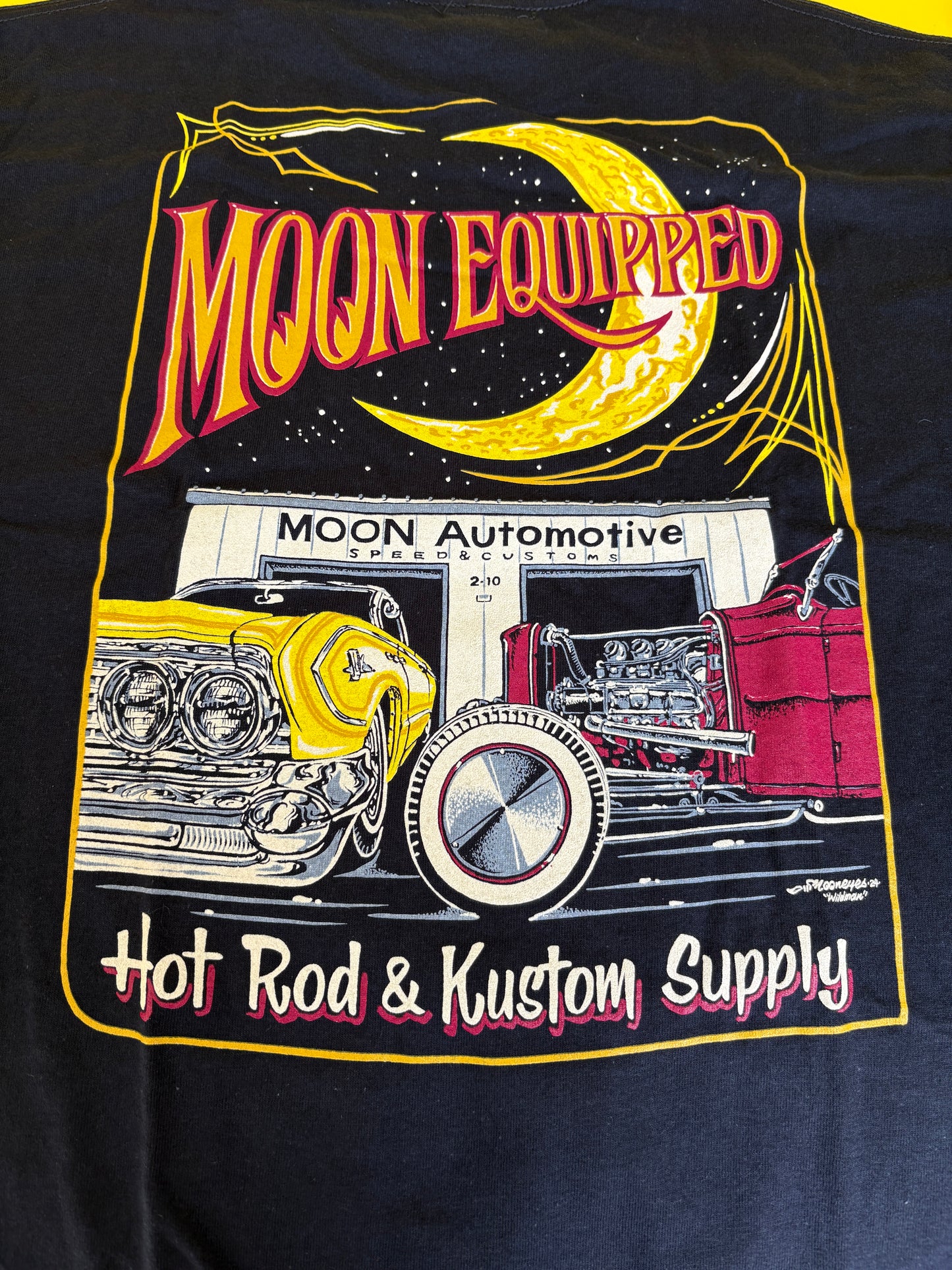 MOON Automotive Garage T-shirt