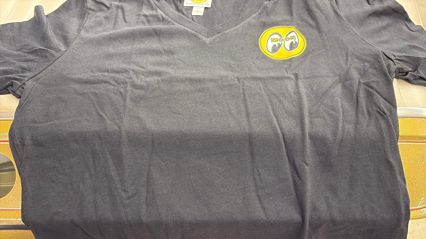 MOONEYES Womens V-neck shirt