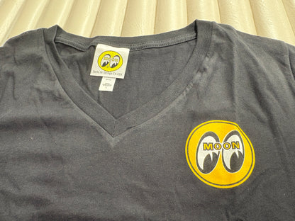 MOONEYES Womens V-neck shirt