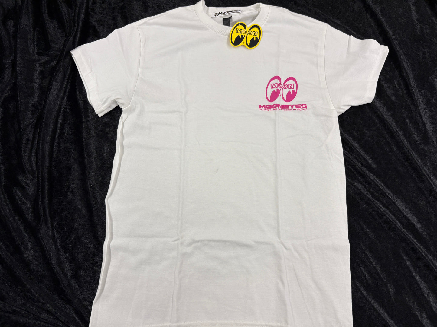 Glowing MOONEYES T-shirt White