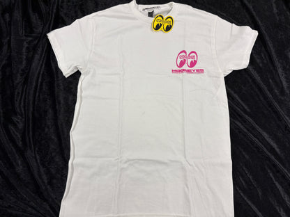 Glowing MOONEYES T-shirt White