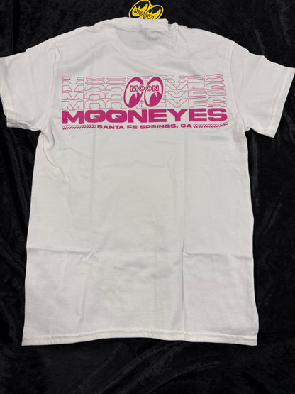 Glowing MOONEYES T-shirt White