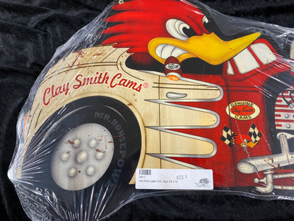 Clay Smith Hot Rod 24" Laser Cut Sign