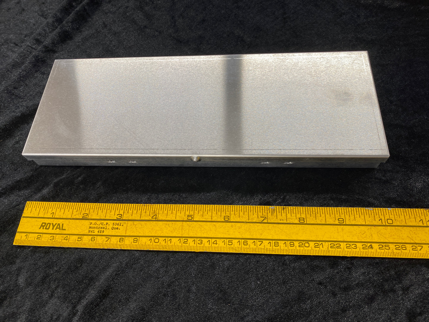 Mack Brush Spring Coil Metal Paint Brush Box 3.5" x 10"
