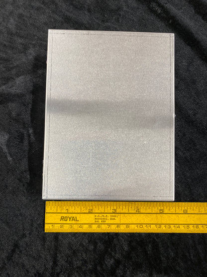 Mack Brush Spring Coil Metal Brush Box 5" X 6 1/2"