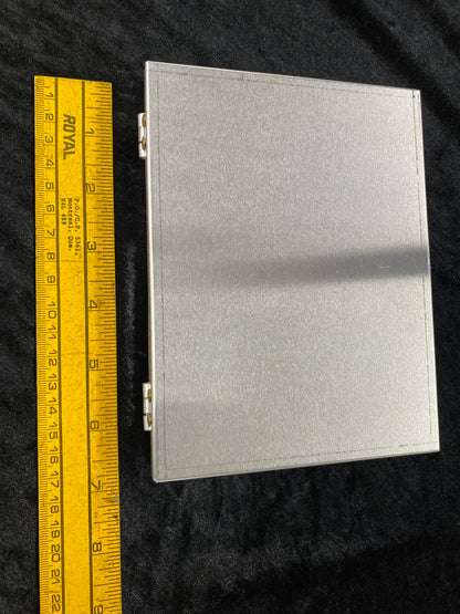 Mack Brush Spring Coil Metal Brush Box 5" X 6 1/2"