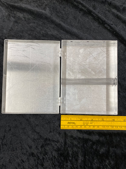 Mack Brush Spring Coil Metal Brush Box 5" X 6 1/2"