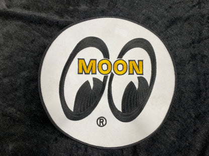 8 " LARGE  MOON Logo Round Patch