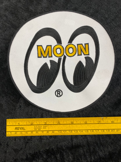 8 " LARGE  MOON Logo Round Patch