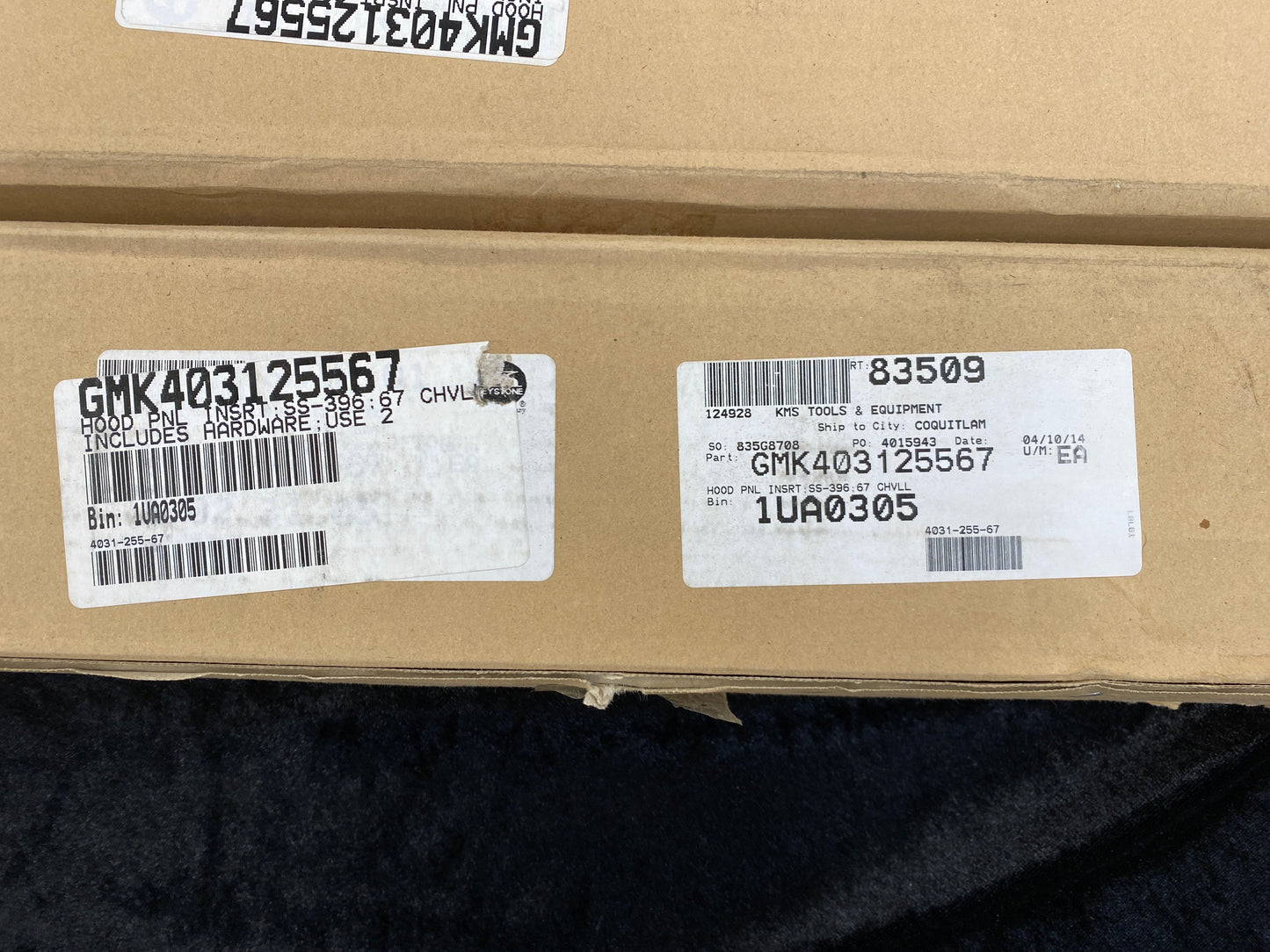 Chevelle 1967 SS Hood Scoop Insert-Chrome