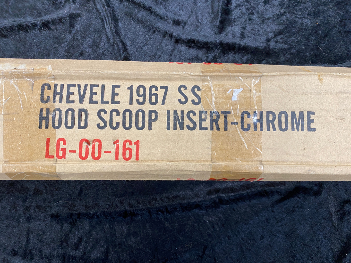 Chevelle 1967 SS Hood Scoop Insert-Chrome