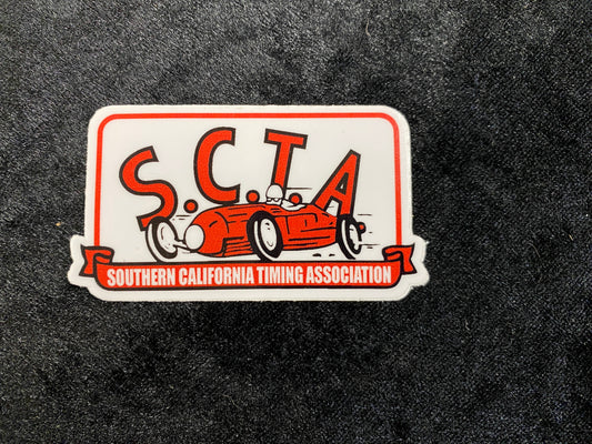 SCTA small ROADSTER DECAL