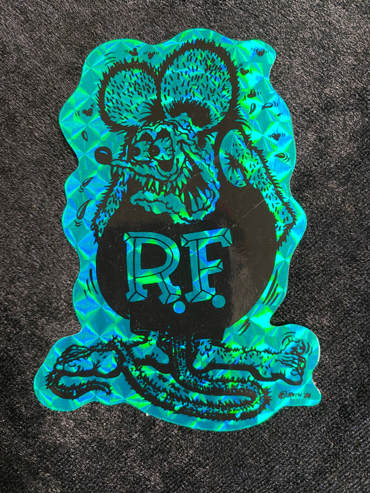 Rat Fink Prism Decal - Green
