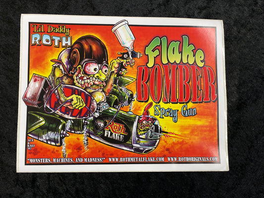 Flake Bomber STICKER
