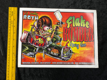 Flake Bomber STICKER
