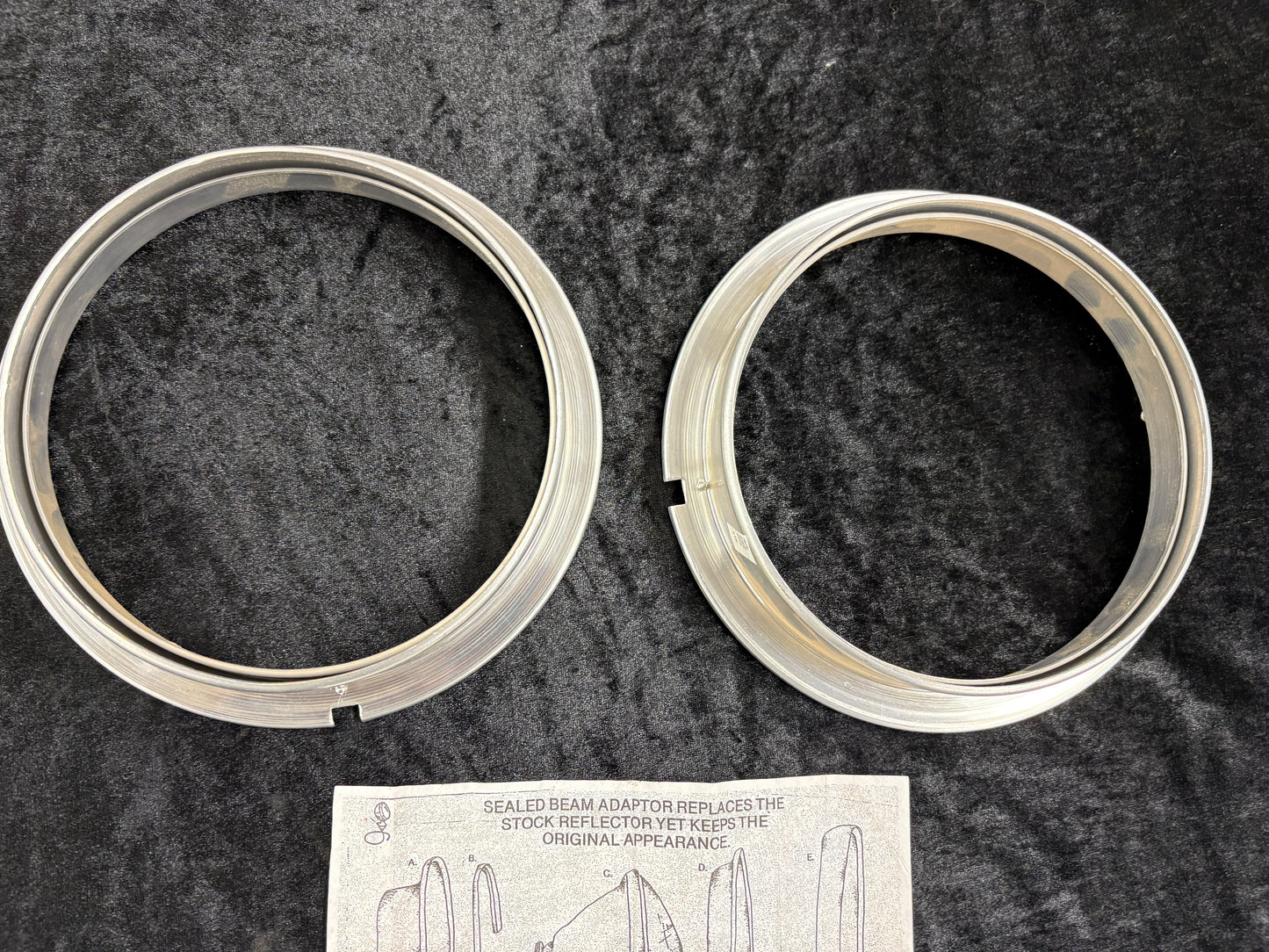 Al's antique auto parts sealed beam adapter
