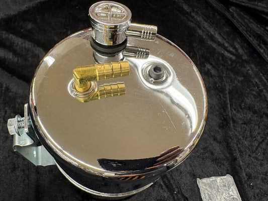 Chrome steel Vacuum reservoir tank