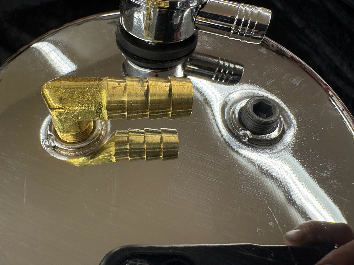 Chrome steel Vacuum reservoir tank