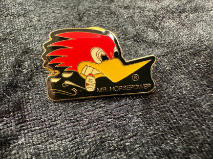 Mr. Horsepower Enamel Hat Pin